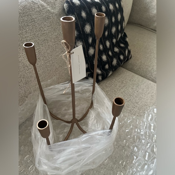 Park Hill Forged Iron Candelabra - Picture 7 of 7